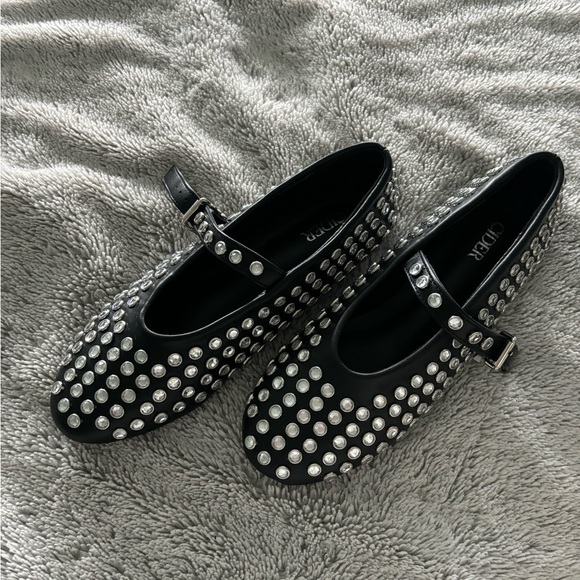 Crystal embellished ballet flats - Picture 1 of 10